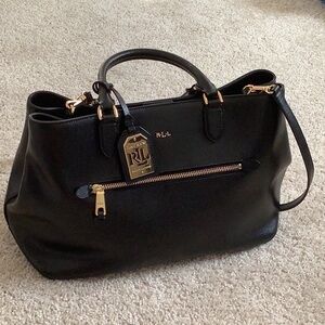 LIKE NEW GENTLY USED - Lauren by Ralph Lauren satchel bag